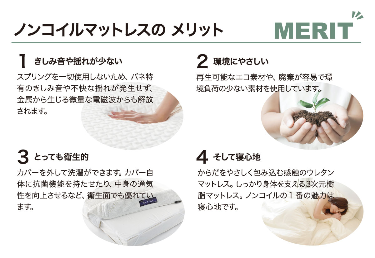 ノンコイルマットレスフェア