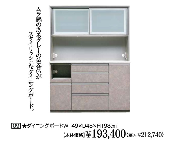 プレミアムセール:ダイニングボード