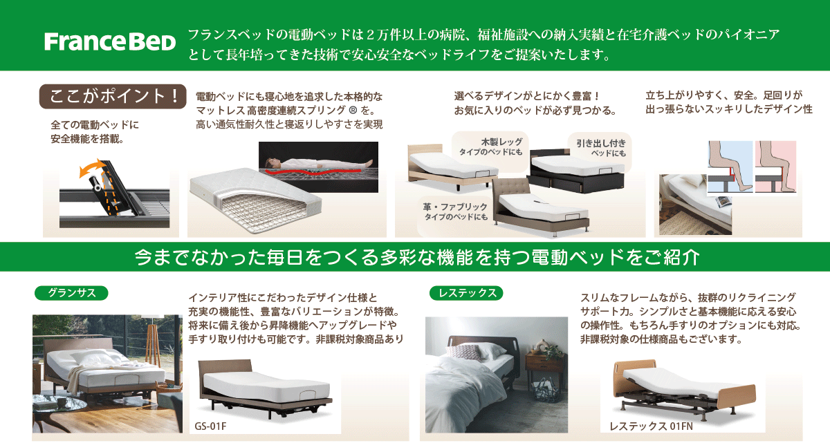 初めての電動ベッド相談会
