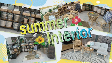 【猛暑を乗り切る！】summer Interior