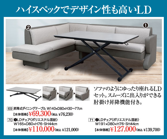 ハイスペックでデザイン性も高いLD