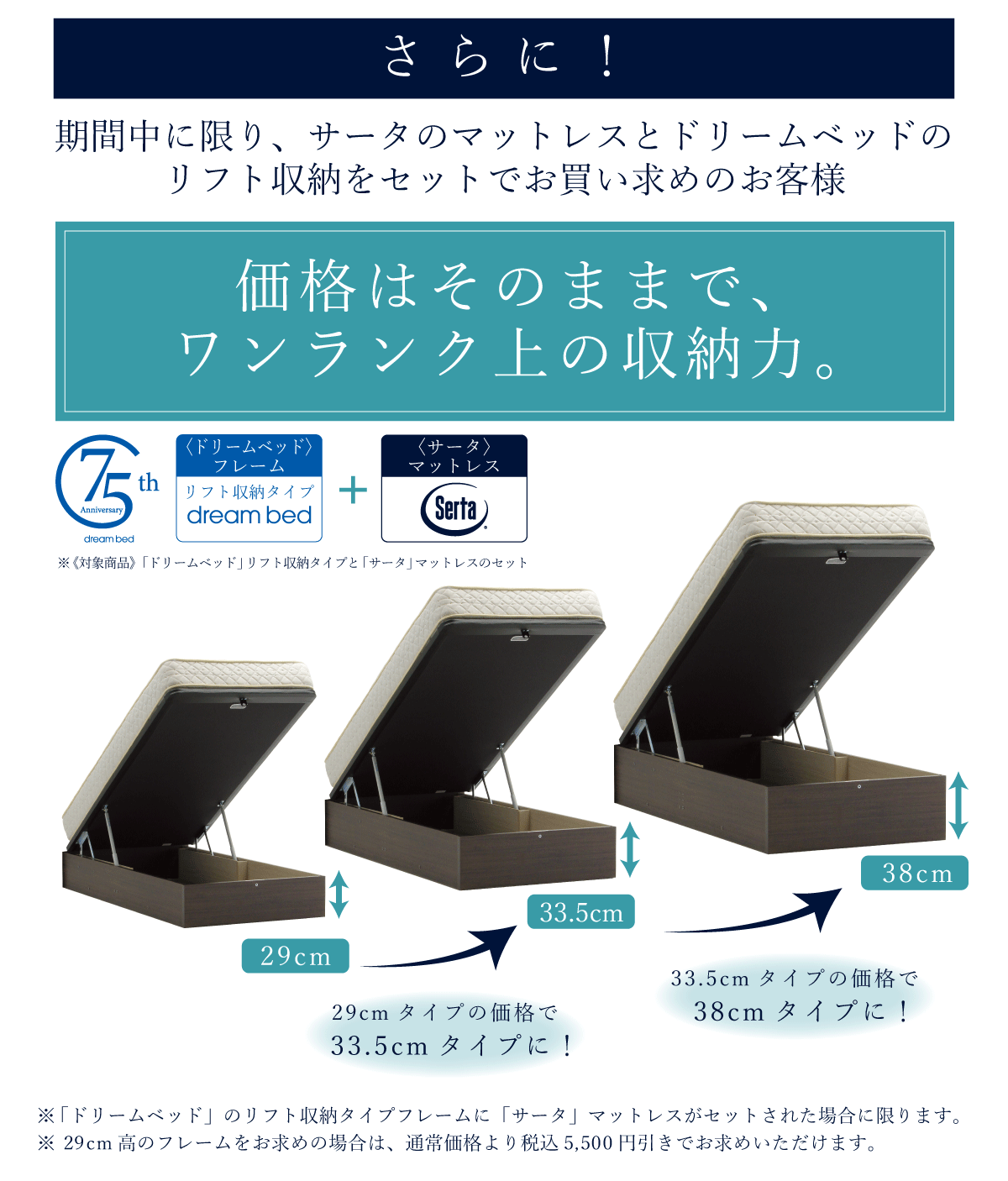 ドリームベッドサータフェア