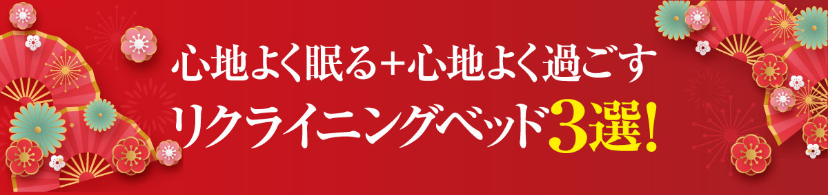 おすすめリクライニングベッドベッド3選